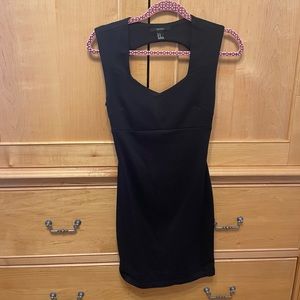 Black Dress with Back Cut outs from H&M